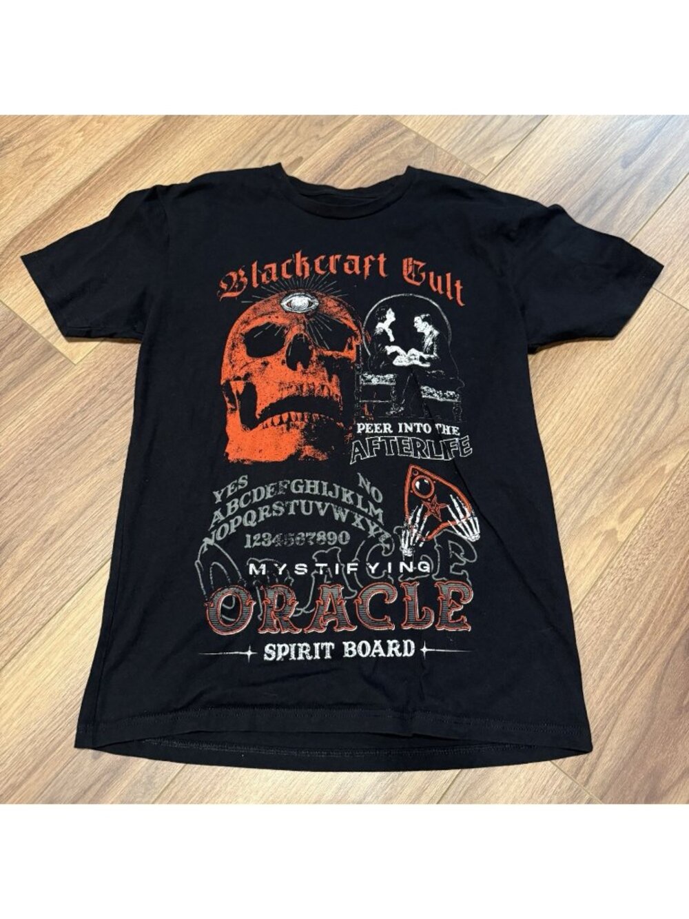 BlackCraft Cult T Shirt Black Short Sleeve Goth Short Sleeve Size III 3 Large
